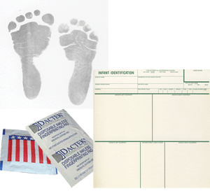 IPFDI - Baby Footprint Kit